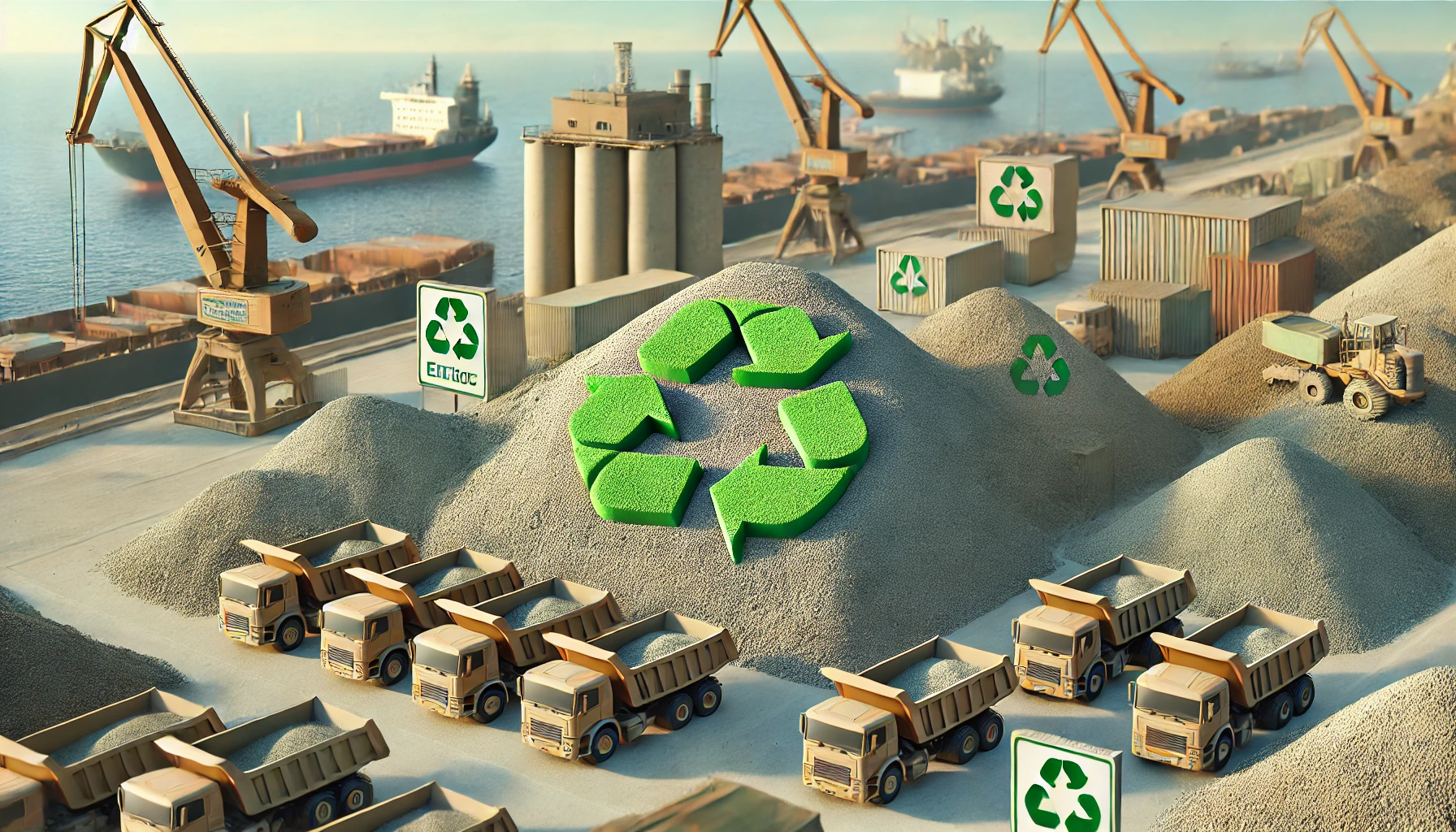 Kruszywo betonowe, kruszbet, kruszony beton - Recykling materiałów budowlanych wpisuje się w ekologiczny trend zrównoważonego rozwoju